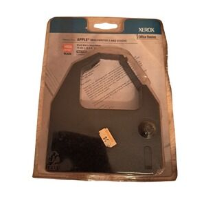 Xerox For Apple Imagewriter II Black Matrix Inked Nylon Replacement Ribbon